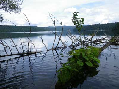 流出口あたりからパンケトーをみる